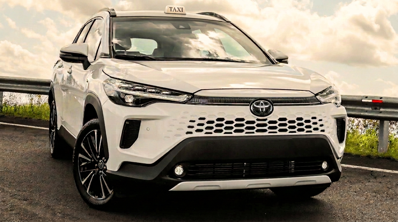 SUV da frota Minas Táxi